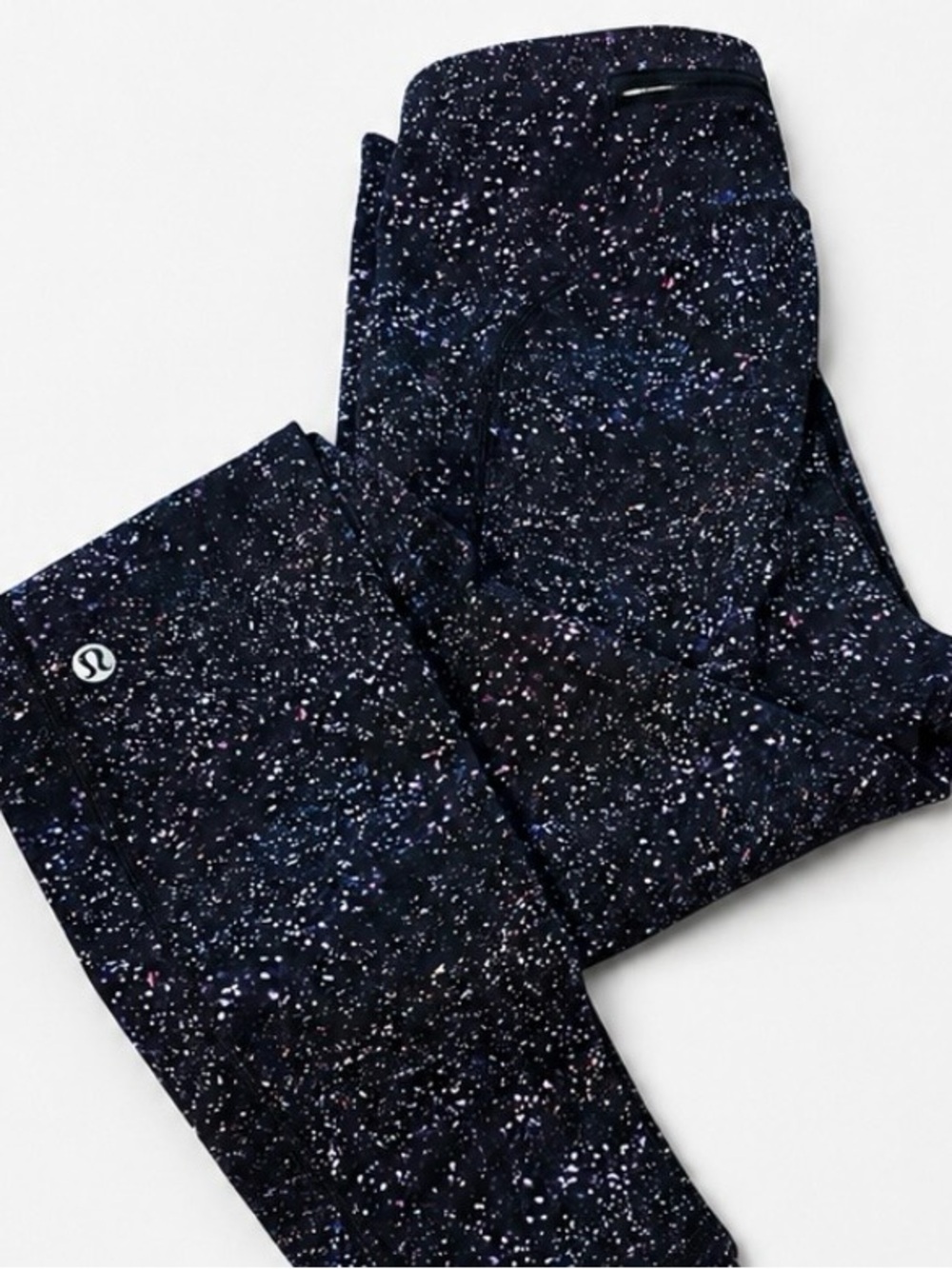 lululemon athletica Black Galaxy Print Leggings